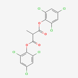Bis(2,4,6-trichlorophenyl) 2-methylmalonate