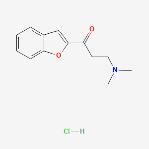 1-(1-Benzofuran-2-yl)-3-(dimethylamino)propan-1-one hydrochloride