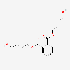 molecular formula C16H22O6 B3048147 Bis(4-hydroxybutyl) benzene-1,2-dicarboxylate CAS No. 15818-56-1