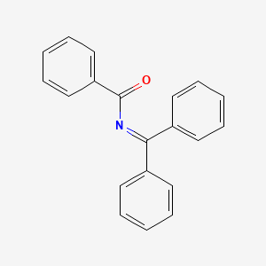 molecular formula C20H15NO B3048152 N-benzhydrylidenebenzamide CAS No. 1585-45-1