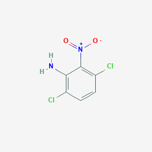 molecular formula C6H4Cl2N2O2 B3048171 3,6-二氯-2-硝基苯胺 CAS No. 15944-74-8