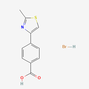 4-(2-Methyl-thiazol-4-yl)-benzoic acid hydrobromide