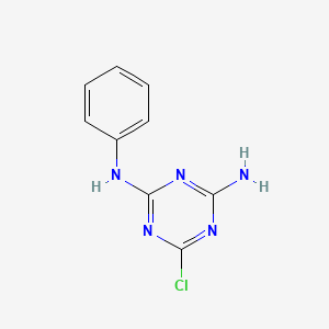 6-chloro-N-phenyl-1,3,5-triazine-2,4-diamine