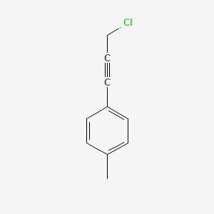 1-(3-Chloroprop-1-YN-1-YL)-4-methylbenzene