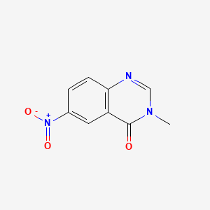 4(3H)-Quinazolinone, 3-methyl-6-nitro-