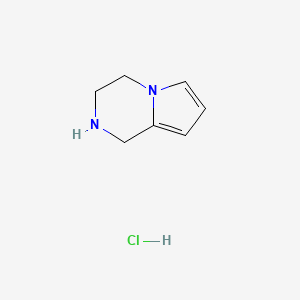 1,2,3,4-Tetrahydropyrrolo[1,2-a]pyrazine hydrochloride
