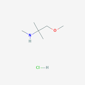 (2-Methoxy-1,1-dimethylethyl)methylamine hydrochloride