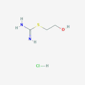 2-Hydroxyethyl carbamimidothioate hydrochloride