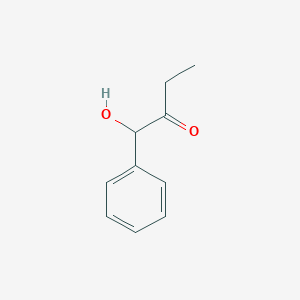 molecular formula C10H12O2 B3048234 1-Hydroxy-1-phenylbutan-2-one CAS No. 16183-45-2