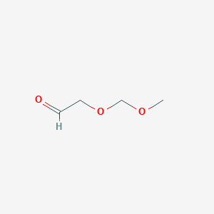 molecular formula C4H8O3 B3048250 2-(methoxymethoxy)acetaldehyde CAS No. 162468-22-6