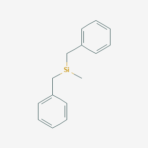molecular formula C15H17Si B3048274 Dibenzyl(methyl)silane CAS No. 1631-71-6