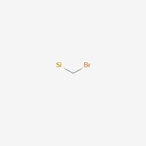 molecular formula CH2BrSi B3048275 溴甲基硅烷 CAS No. 1631-88-5