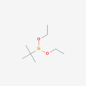 molecular formula C8H19O2Si B3048277 tert-Butyl(diethoxy)silane CAS No. 163215-57-4