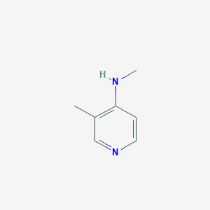 molecular formula C7H10N2 B3048282 N,3-dimethylpyridin-4-amine CAS No. 1633-42-7
