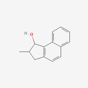 molecular formula C14H14O B3048300 2-methyl-2,3-dihydro-1H-cyclopenta[a]naphthalen-1-ol CAS No. 163801-85-2