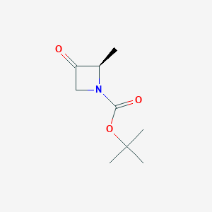tert-butyl(2R)-2-methyl-3-oxoazetidine-1-carboxylate