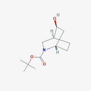 Tert-butyl (1s,4s,5s)-5-hydroxy-2-azabicyclo[2.2.2]octane-2-carboxylate