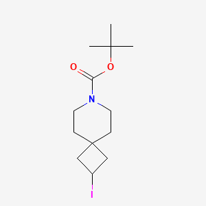 Tert-butyl2-iodo-7-azaspiro[3.5]nonane-7-carboxylate