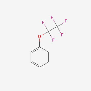 molecular formula C8H5F5O B3048336 五氟乙氧基苯 CAS No. 1644-22-0