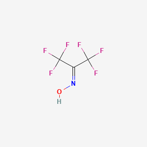 molecular formula C3HF6NO B3048339 1,1,1,3,3,3-Hexafluoropropan-2-one, oxime CAS No. 1645-76-7