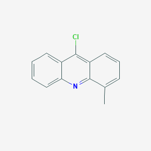 molecular formula C14H10ClN B3048348 9-Chloro-4-methylacridine CAS No. 16492-11-8