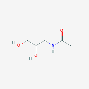 molecular formula C5H11NO3 B3048353 N-(2,3-dihydroxypropyl)acetamide CAS No. 16527-24-5