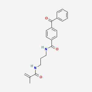 4-Benzoyl-N-[3-(2-methyl-acryloylamino)-propyl]-benzamide