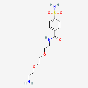 Aminodi(ethyloxy)ethylaminocarbonylbenzenesulfonamide