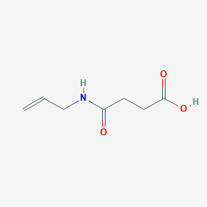 molecular formula C7H11NO3 B3048369 4-Oxo-4-(prop-2-en-1-ylamino)butanoic acid CAS No. 16606-43-2