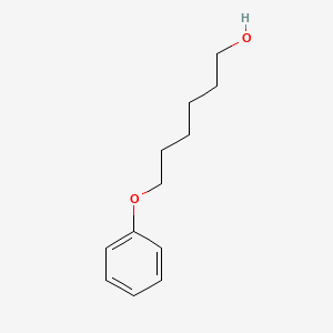 molecular formula C12H18O2 B3048375 1-Hexanol, 6-phenoxy- CAS No. 16654-54-9