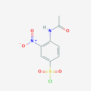 4-Acetamido-3-nitrobenzene-1-sulfonyl chloride