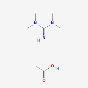 Guanidine, N,N,N',N'-tetramethyl-, monoacetate