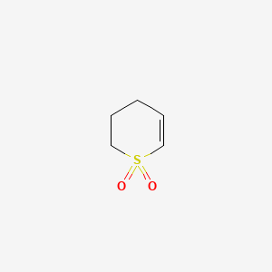 molecular formula C5H8O2S B3048422 Thiacyclohex-2-ene, 1,1-dioxide CAS No. 16841-51-3