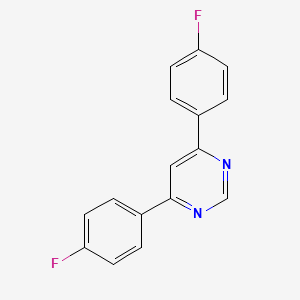 4,6-Bis(4-fluorophenyl)pyrimidine