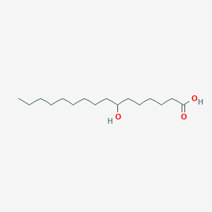 molecular formula C16H32O3 B3048436 7-Hydroxyhexadecanoic acid CAS No. 16899-02-8