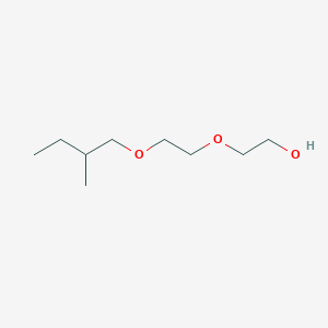 molecular formula C9H20O3 B3048443 Ethanol, 2-[2-(2-methylbutoxy)ethoxy]- CAS No. 169505-10-6