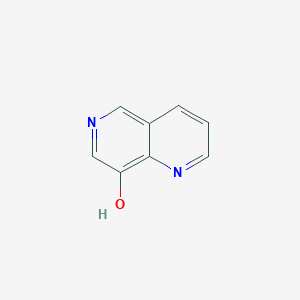 molecular formula C8H6N2O B3048467 1,6-萘啶-8-醇 CAS No. 17057-00-0