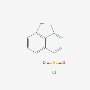 molecular formula C12H9ClO2S B3048475 1,2-Dihydroacenaphthylene-5-sulfonyl chloride CAS No. 17070-55-2