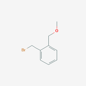 molecular formula C9H11BrO B3048496 1-(Bromomethyl)-2-(methoxymethyl)benzene CAS No. 171055-42-8