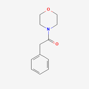 molecular formula C12H15NO2 B3048498 Morpholine, 4-(phenylacetyl)- CAS No. 17123-83-0