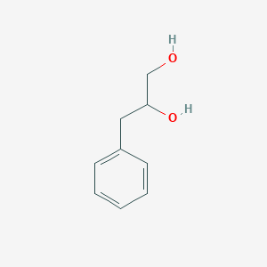 molecular formula C9H12O2 B3048499 3-苯基丙烷-1,2-二醇 CAS No. 17131-14-5