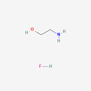 molecular formula C2H8FNO B3048502 Ethanolamine hydrofluoride CAS No. 17140-77-1