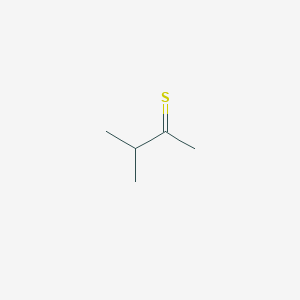 molecular formula C5H10S B3048515 2-Butanethione, 3-methyl- CAS No. 17197-53-4