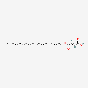 molecular formula C22H40O4 B3048549 单硬脂基富马酸酯 CAS No. 1741-93-1
