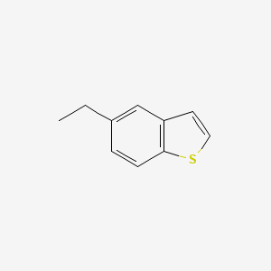 molecular formula C10H10S B3048578 5-Ethylbenzo[b]thiophene CAS No. 17514-96-4