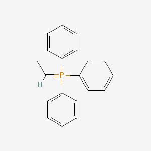 molecular formula C20H19P B3048587 Phosphorane, ethylidenetriphenyl- CAS No. 1754-88-7