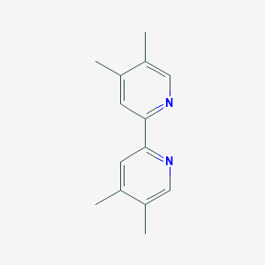 molecular formula C14H16N2 B3048604 4,4',5,5'-Tetramethyl-2,2'-bipyridine CAS No. 1762-35-2