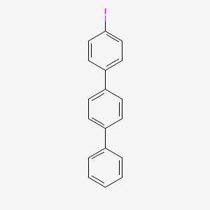 molecular formula C18H13I B3048605 1,1':4',1''-Terphenyl, 4-iodo- CAS No. 1762-85-2