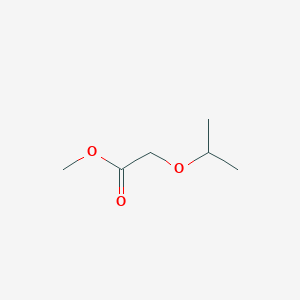 molecular formula C6H12O3 B3048612 Acetic acid, (1-methylethoxy)-, methyl ester CAS No. 17639-73-5