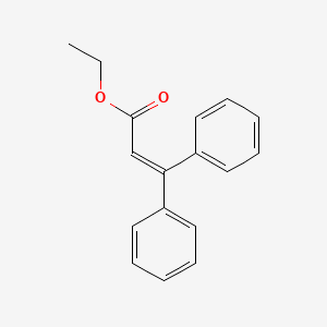 molecular formula C17H16O2 B3048643 Ethyl 3,3-diphenylacrylate CAS No. 17792-17-5